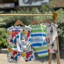 2448-رکابی و شلوارک عروسکی