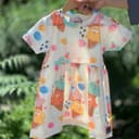 2428-پیراهن عروسکی