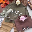 2568-ست نیم زیپ مور