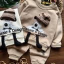 2548-ست هاپو کلاه بافت