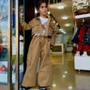 2190-کت و شلوار بگ کتان